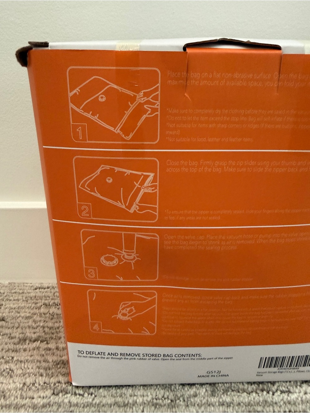 NEW! Vacuum Storage Bags - Picture 3 of 5
